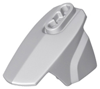 Large Figure Limb Cover, Size 5, Armor with Ball Joint Socket in Light Bluish Gray
