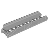 Duplo Ladder (Fire) Telescoping Upper Section in Light Bluish Gray