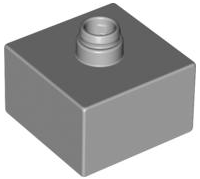 Duplo Turntable / Cannon Base 2 x 2 in Light Bluish Gray