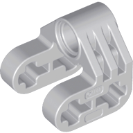 Technic Axle and Pin Connector Perpendicular Split in Light Bluish Gray