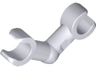 Arm Skeleton [Bent / 2 Clips] in Light Bluish Gray