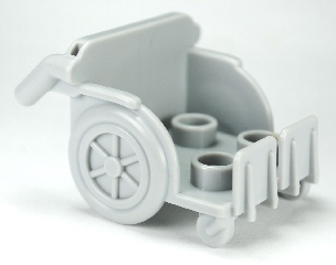 Duplo Wheelchair in Light Bluish Gray