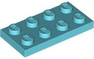 Plate 2 x 4 in Sky Blue