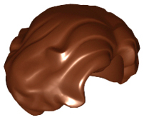 Hair Short Wavy with Side Part in Reddish Brown