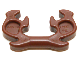 Headwear Accessory Ninja Helmet Horn/Antlers, Elaborate in Reddish Brown