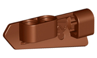 Technic Panel Fairing #21 5L Small Smooth, Side B in Reddish Brown