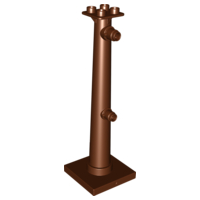 Duplo Boat Mast 4 x 4 x 12 in Reddish Brown