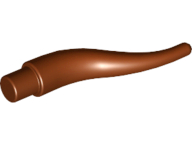 Animal Body Part, Horn (Cattle) / Tentacle / Vine / Branch / Tongue - Long in Reddish Brown