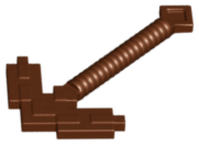 Tool Pickaxe Blocky, Double in Reddish Brown