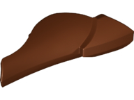 Large Figure Limb Cover, Leg Shin Guard with Ball Joint Socket in Reddish Brown