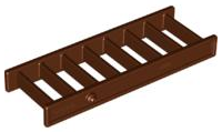 Duplo Ladder 8 Rung in Reddish Brown