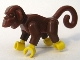 Animal, Monkey [Complete Assembly] in Reddish Brown