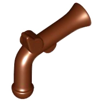 Weapon Gun / Pistol Flintlock in Reddish Brown