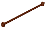 Technic Link 1 x 16 in Reddish Brown