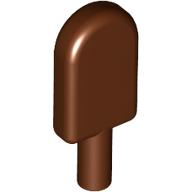 Food Popsicle / Lollipop in Reddish Brown