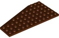 Wedge Plate 6 x 12 Right in Reddish Brown