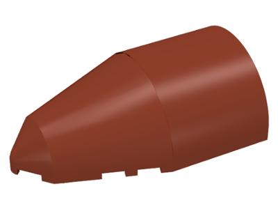 Windscreen 7 x 4 x 2 Round in Reddish Brown