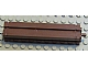 Support 2 x 2 x 8 with Grooves, Smooth On All Sides, Top Peg in Reddish Brown
