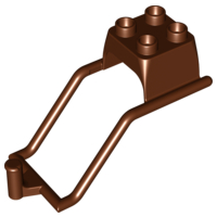 Duplo Horse Harness in Reddish Brown