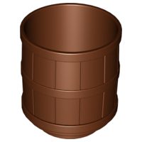 Duplo Barrel in Reddish Brown