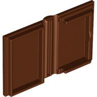 Book 2 x 3 [Plain] in Reddish Brown