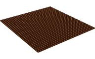Baseplate 32 x 32 in Reddish Brown