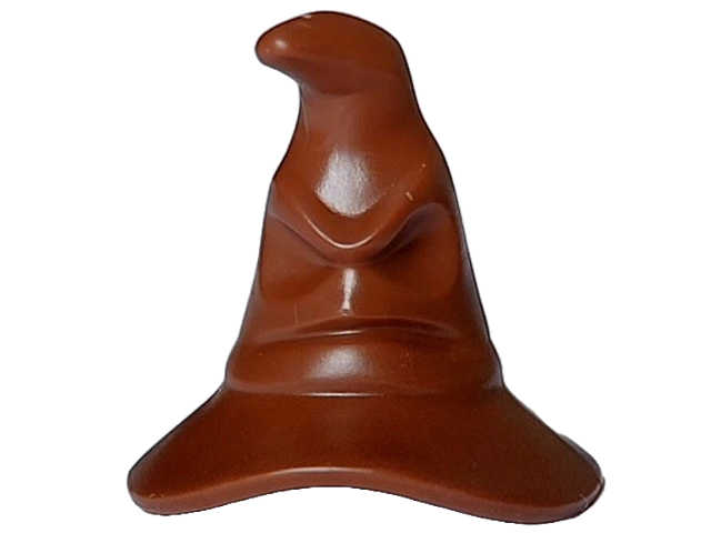 Hat, Witch / Wizard (Sorting Hat) in Reddish Brown