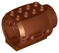 Engine, Large in Reddish Brown