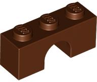 Brick Arch 1 x 3 in Reddish Brown