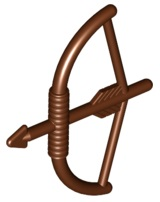 Weapon Bow and Arrow [Large] in Reddish Brown