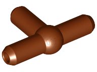 Pneumatic T-Piece (T Bar) [New Style] in Reddish Brown