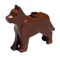 Animal, Dog / Wolf in Reddish Brown