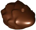 Animal, Hedgehog Baby [PLAIN] in Reddish Brown