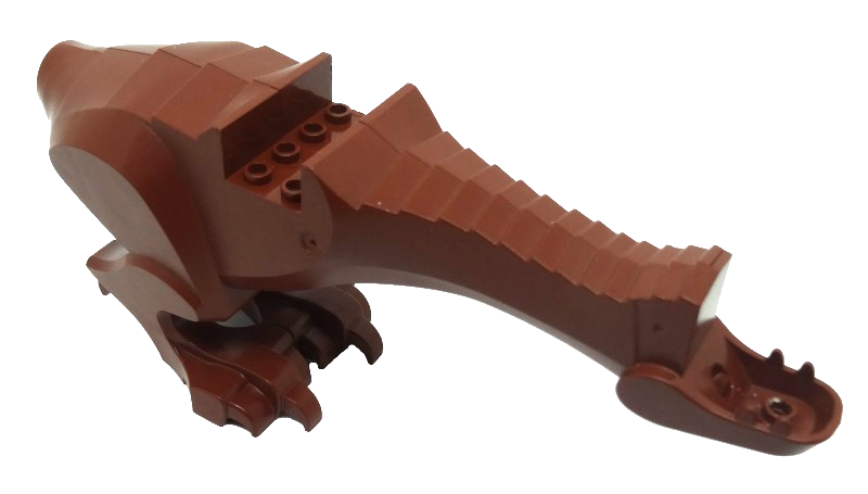 Creature Body Part, Dragon Body (Hungarian Horntail) in Reddish Brown
