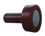 Minifig Magnet in Reddish Brown