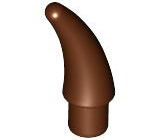 Animal Body Part, Barb / Claw / Tooth / Talon / Horn, Small in Reddish Brown