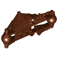 Large Figure Skeletal, Limb, with 2 Ball Joints (Piraka) in Reddish Brown