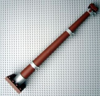Duplo Boat Mast 4 x 4 x 18 in Reddish Brown
