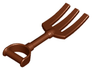 Duplo Pitchfork in Reddish Brown