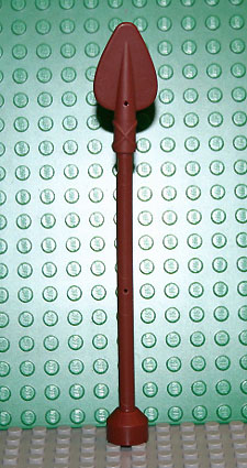 Duplo Spear with Stud End in Reddish Brown