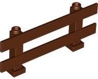 Fence 1 x 8 x 2 2/3 in Reddish Brown