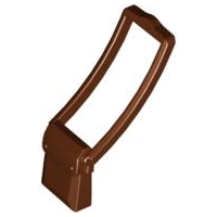 Bag / Messenger Pouch with Long Strap in Reddish Brown