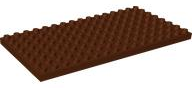 Duplo Plate 8 x 16 in Reddish Brown