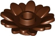 Plant, Sunflower 2 x 2 with 16 Petals in Reddish Brown