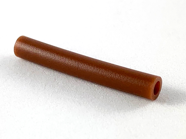 Hose Rigid 3mm D. 3L / 2.4cm in Reddish Brown