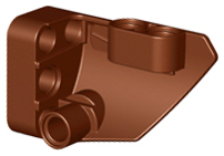 Technic Panel Fairing #1 Small Smooth Short, Side A in Reddish Brown
