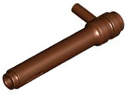 Cylinder 1 x 5 1/2 with Handle (Friction Cylinder) in Reddish Brown