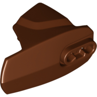 Large Figure Limb Cover, Size 5, Armor with Ball Joint Socket in Reddish Brown