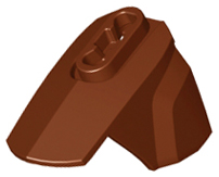 Large Figure Limb Cover, Size 4, Armor with Ball Joint Socket in Reddish Brown