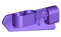 Technic Panel Fairing #21 5L Small Smooth, Side B in Dark Purple